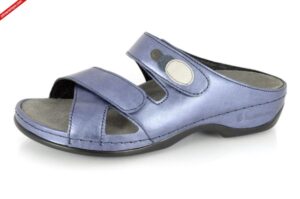 Berkemann 01023-364 BLAU klapki damskie